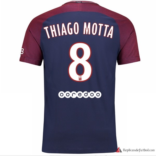 Camiseta Paris Saint Germain Primera equipación Thiago Motta 2017-2018